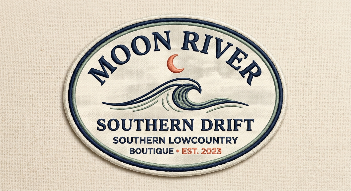 Moon River Kiss-Cut Sticker